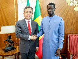 AUDIENCE AVEC SON EXCELLENCE LE PRESIDENT DE LA RÉPUBLIQUE DU SENEGAL EN COMPAGNIE DU GROUPE CHEC